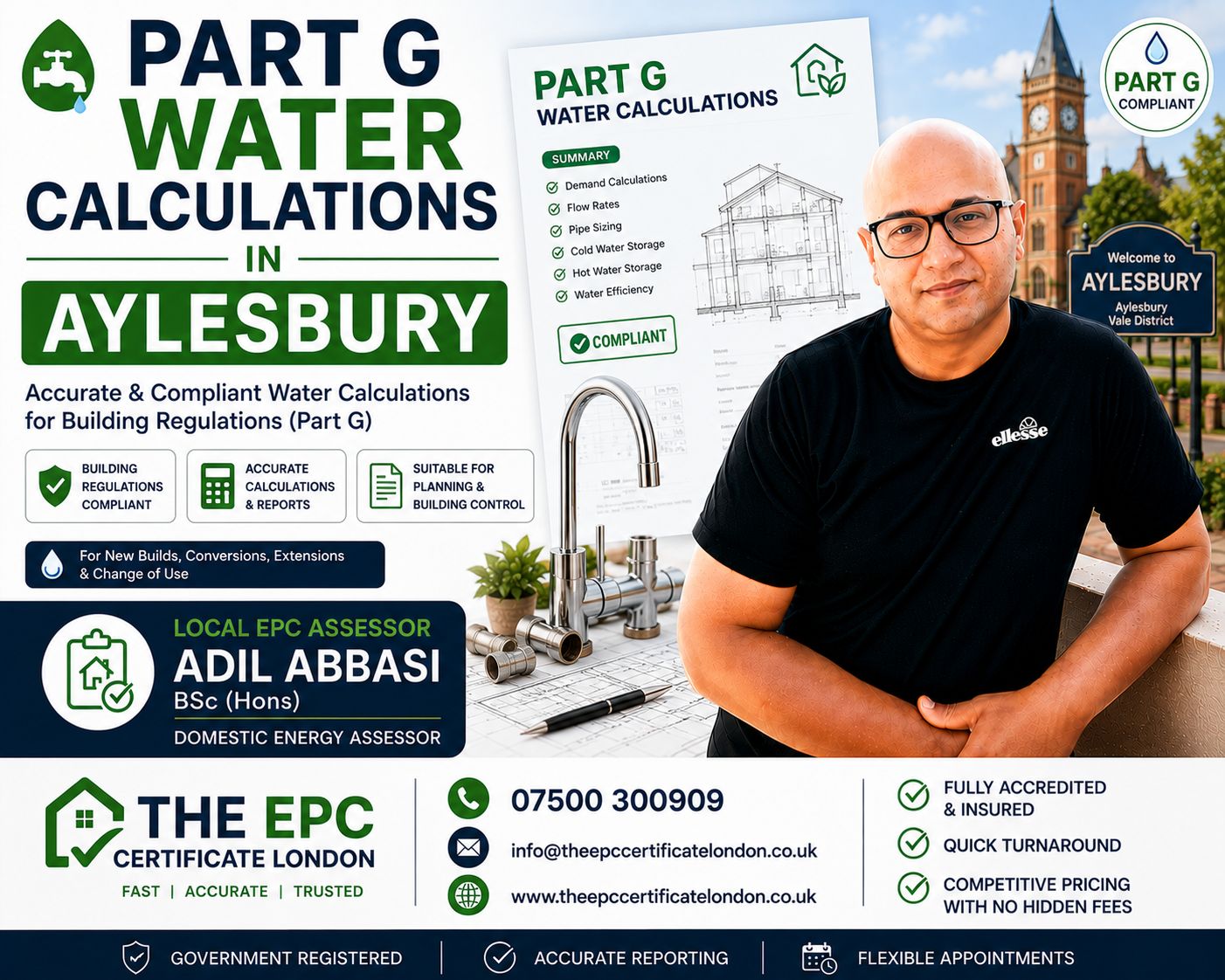 Part G Water Calculations Aylesbury