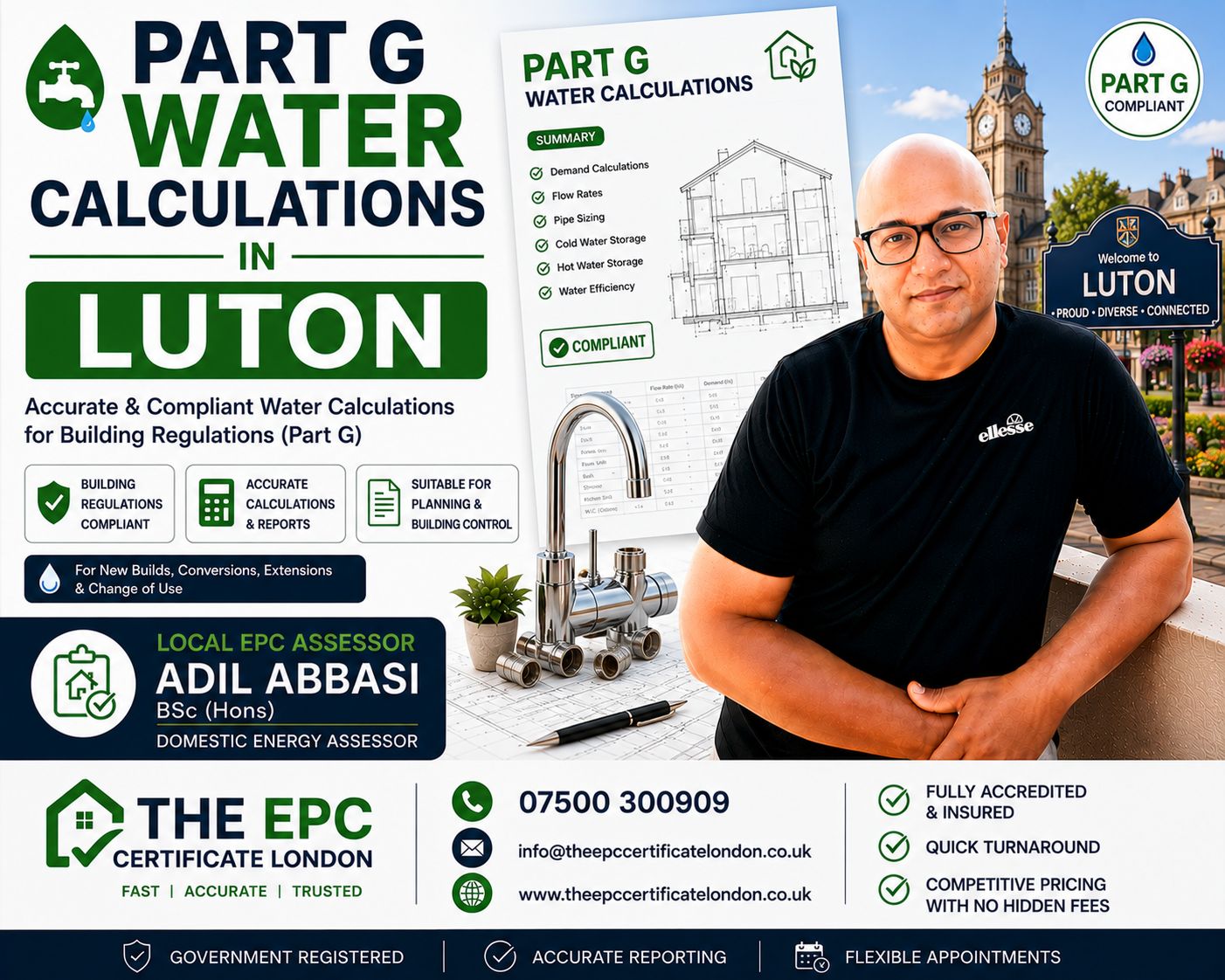 Part G Water Calculations Luton