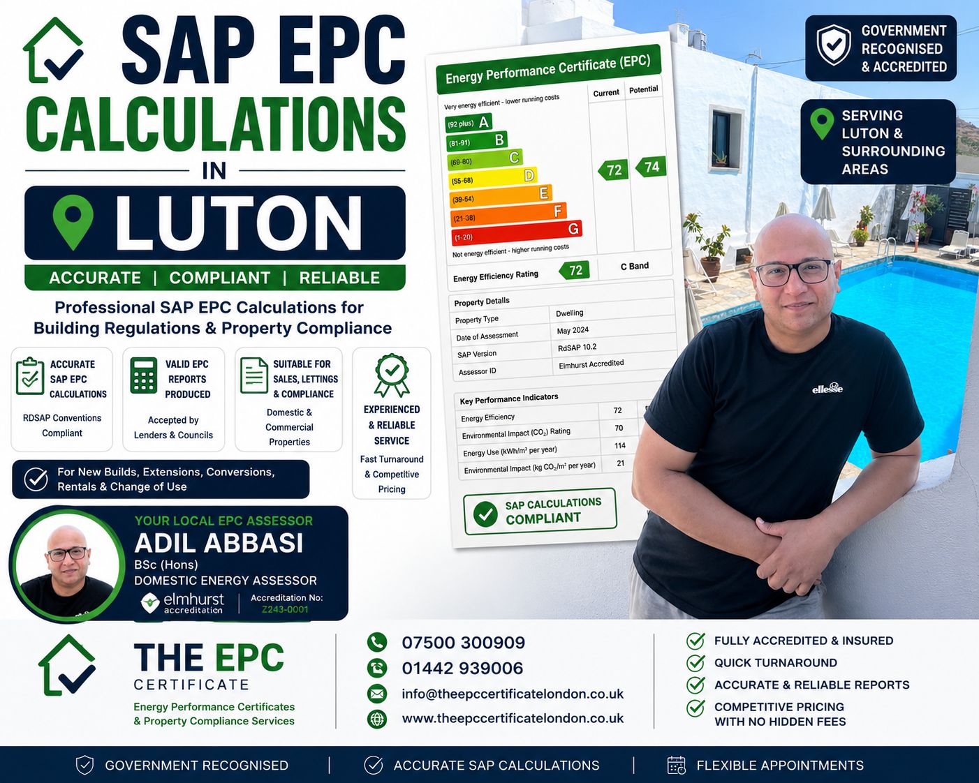 SAP EPC Calculations Luton