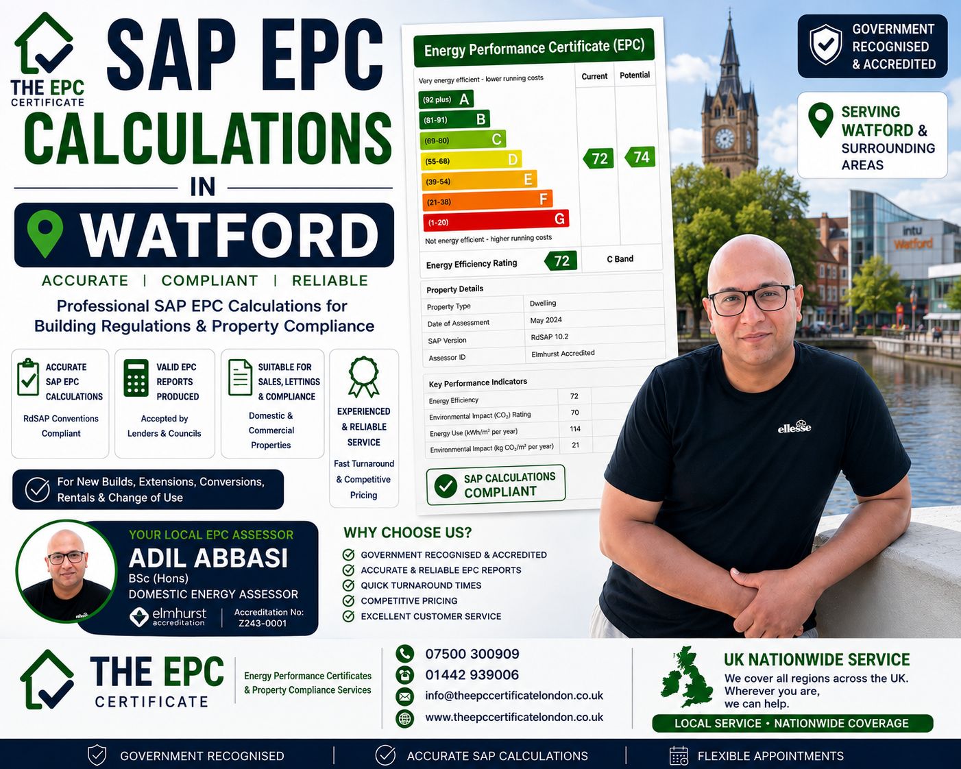 SAP EPC Calculations Watford