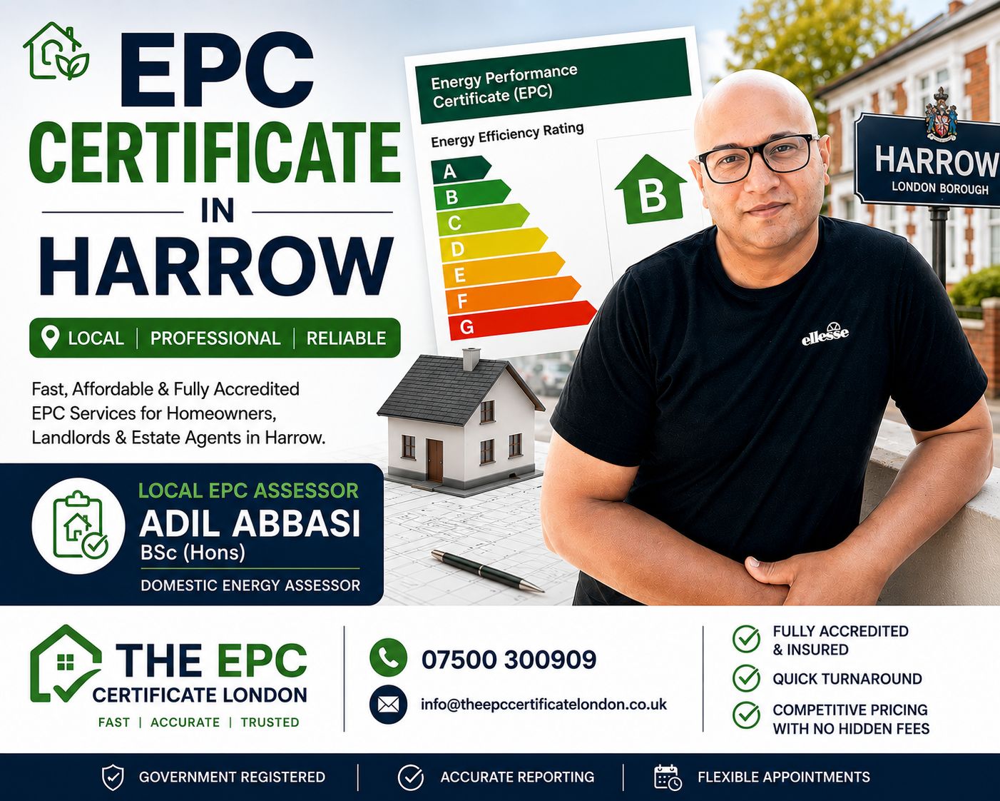 epc certificate in Harrow