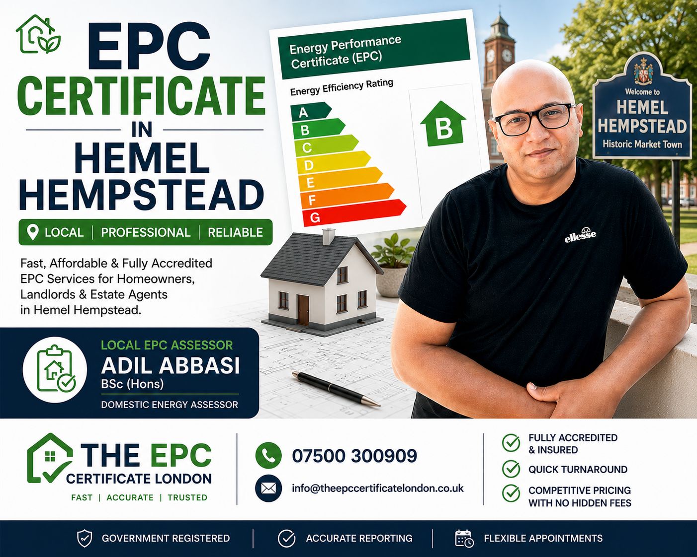 epc certificate in Hemel Hempstead