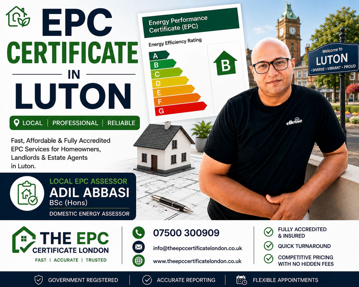 epc certificate in Luton