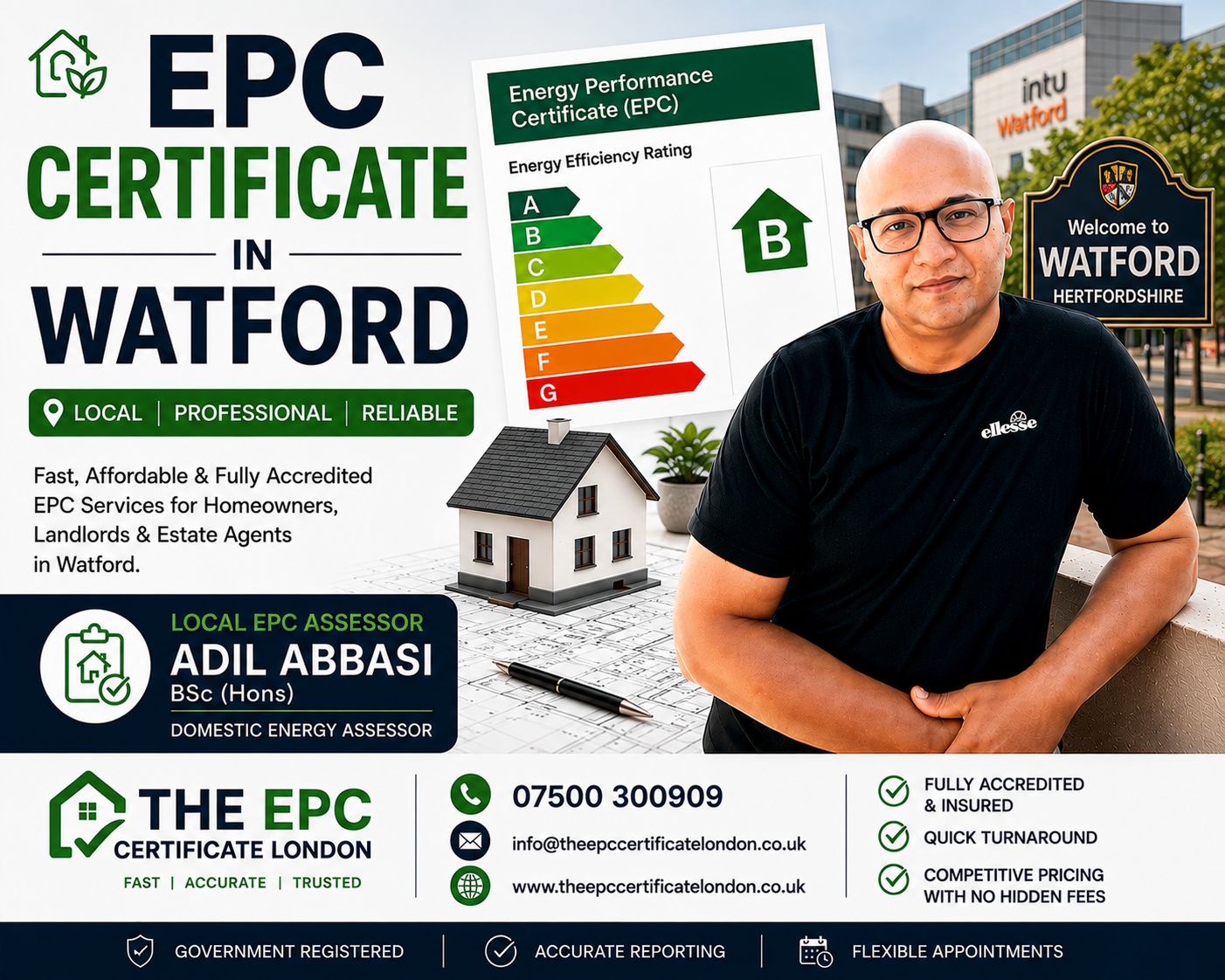 epc certificate in Watford